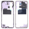 Plaque de lunette de cadre moyen pour Xiaomi Redmi Note 10S M2101K7BG (Violet)